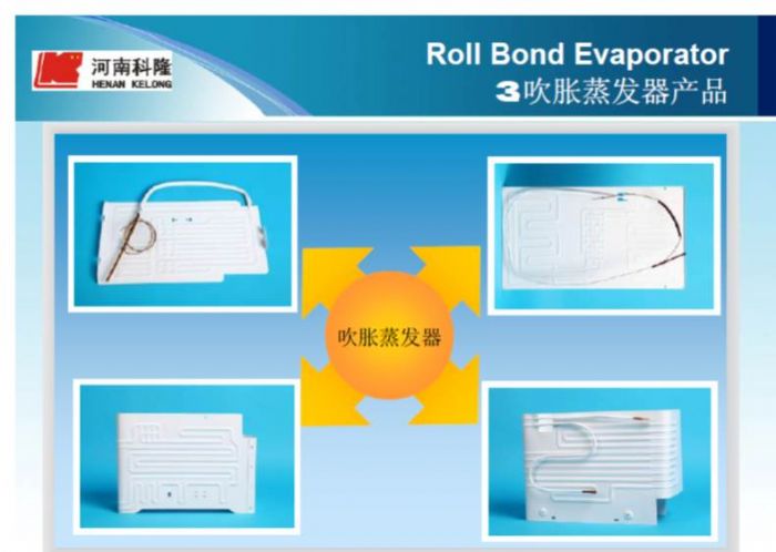 Evaporadores Roll Bond